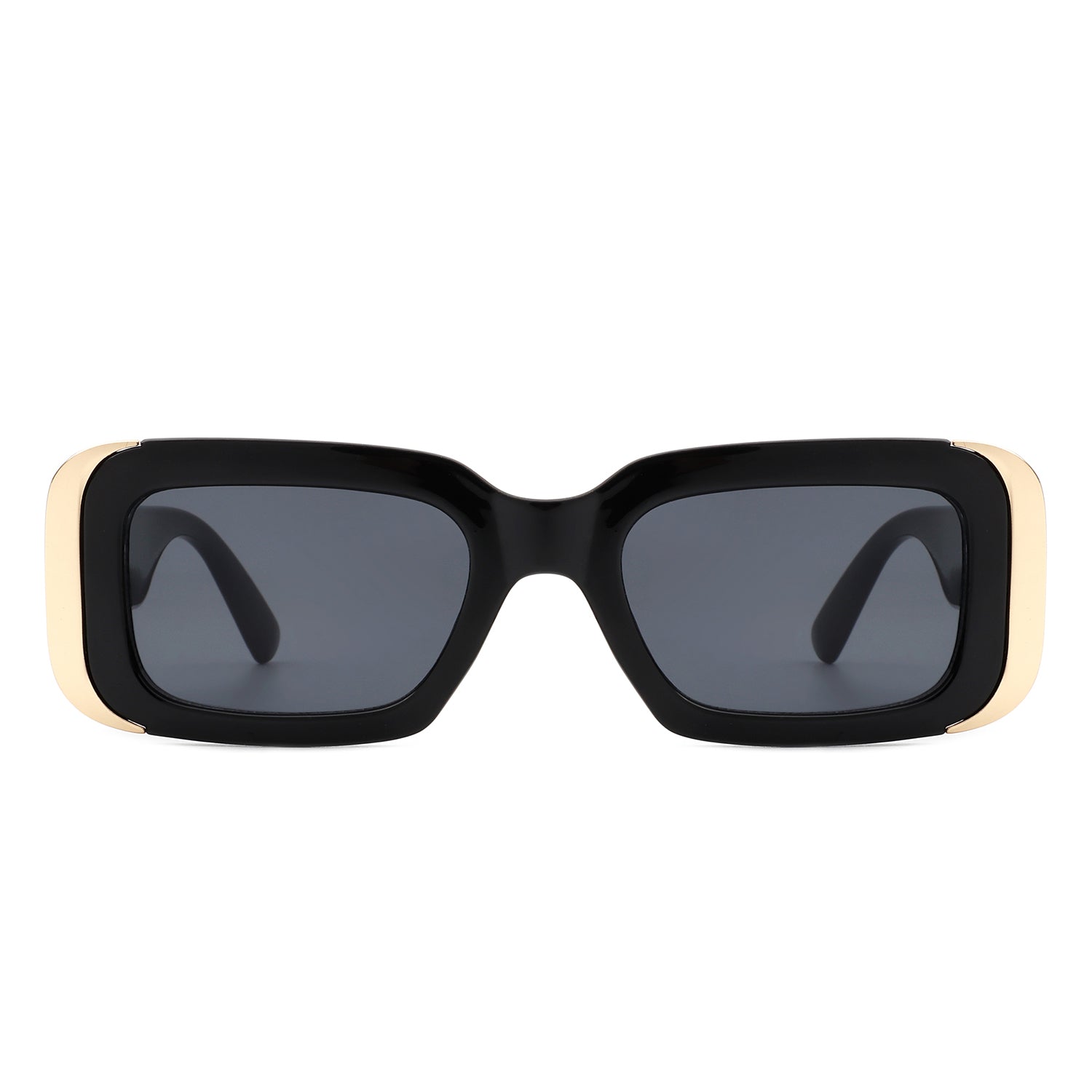 Quixotic - Rectangle Narrow Fashion Tinted Square Sunglasses-3