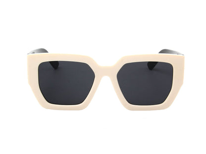 Salonika | Women Bold Square Cat Eye Fashion Sunglasses-3