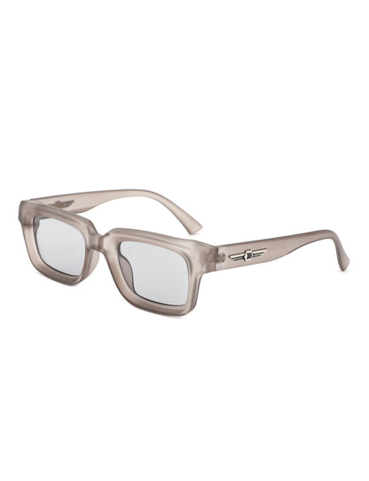 Qeclington - Retro Narrow Square Rectangular Sunglasses-7