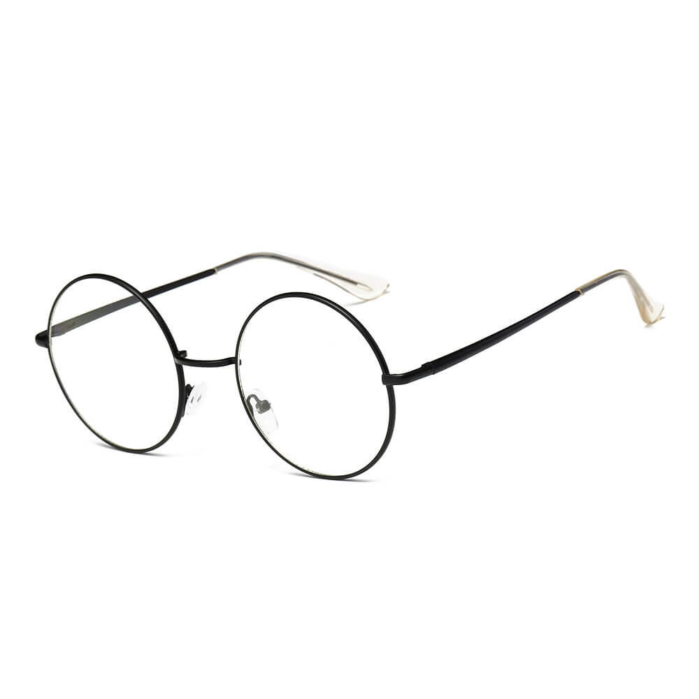 ABERDEEN | Round Clear Lens Metal Fashion Glasses Sunglasses Circle Eyewear-5